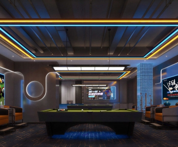 Modern Billiard Room-ID:623741124