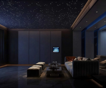 Modern Audiovisual Room-ID:986275916