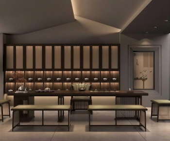 New Chinese Style Tea House-ID:551310064