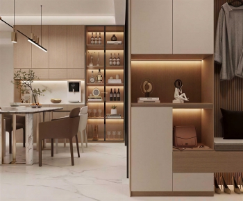 Modern Dining Room-ID:763453014