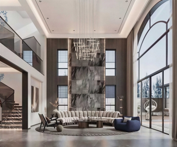 Modern A Living Room-ID:218215942