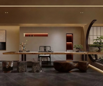 New Chinese Style Tea House-ID:800415043