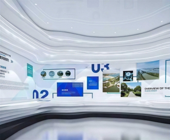 Modern Exhibition Hall-ID:107251886