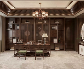 New Chinese Style Study Space-ID:211405046