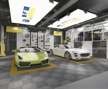 Modern Automobile Repair Shop-ID:491002088