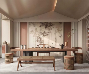 New Chinese Style Tea House-ID:307350287