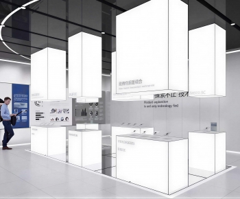 Modern Exhibition Hall-ID:489172943