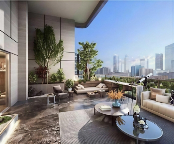 Modern Leisure Balcony-ID:487699033