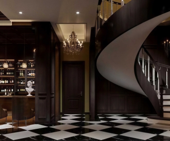 European Style A Living Room-ID:592925078