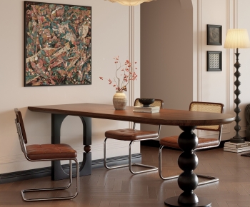 Modern Dining Table And Chairs-ID:100610338
