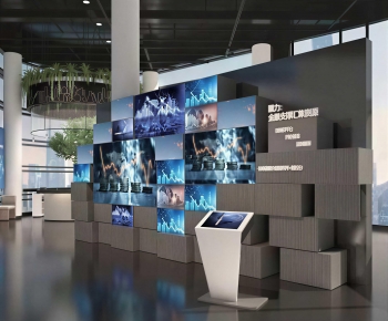 Modern Exhibition Hall-ID:124031076