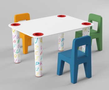 Modern Children's Table/chair-ID:932831053
