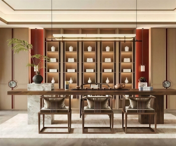 New Chinese Style Tea House-ID:834175117