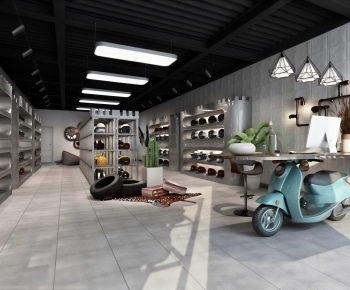 Industrial Style Retail Stores-ID:336630369