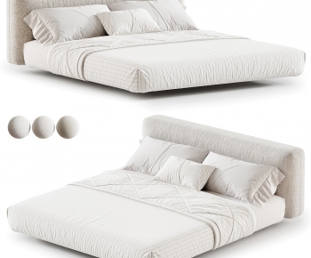 Modern Double Bed-ID:698314913