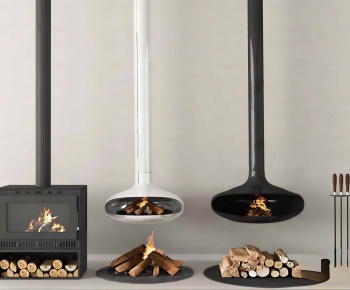 Modern Fireplace-ID:849164965