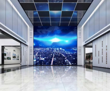 Modern Exhibition Hall-ID:996514085