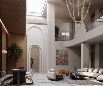 Modern A Living Room-ID:114934926