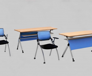 Modern Computer Desk And Chair-ID:938718083