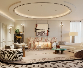 法式轻奢客厅-3156994