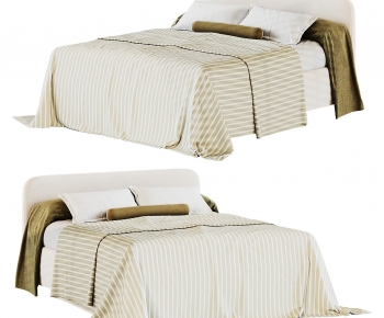 Modern Double Bed-ID:929297923