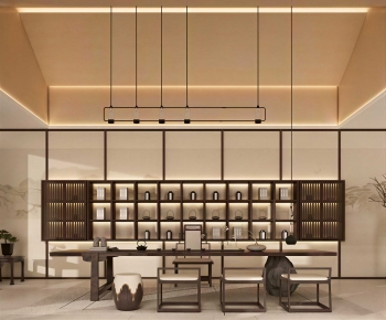 New Chinese Style Tea House-ID:808720665