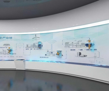 Modern Exhibition Hall-ID:762221104