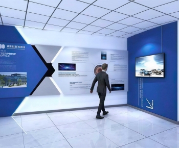 Modern Exhibition Hall-ID:604659086