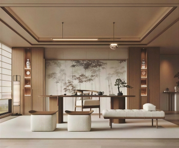 New Chinese Style Tea House-ID:350181103