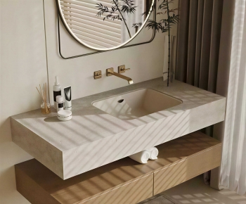 Modern Bathroom Cabinet-ID:459389938