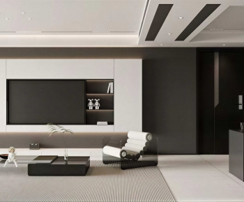 Modern A Living Room-ID:610244047