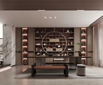 New Chinese Style Tea House-ID:745933062