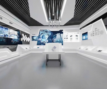 Modern Exhibition Hall-ID:912703047
