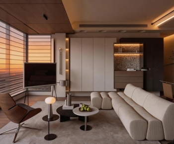 Modern A Living Room-ID:212410933