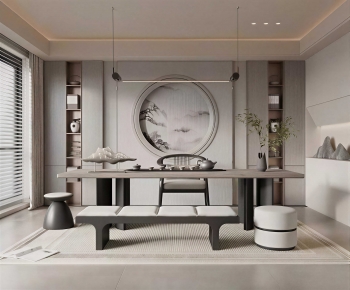 New Chinese Style Tea House-ID:864432104
