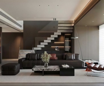 Modern A Living Room-ID:430790908