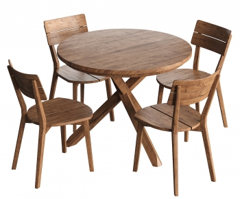 Modern Dining Table And Chairs-ID:683888913