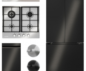 Modern Kitchen Electric Gas Range-ID:234170015