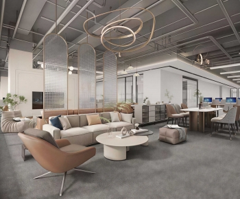 Modern Office Rest Area-ID:345299964