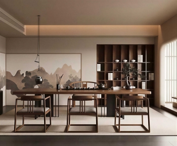 New Chinese Style Tea House-ID:217906004