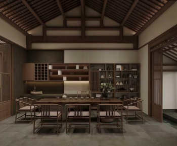 New Chinese Style Tea House-ID:510163075