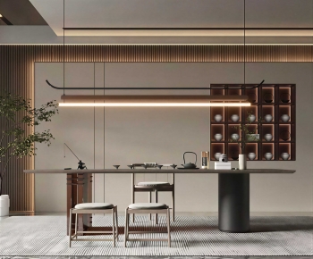 New Chinese Style Tea House-ID:203711036