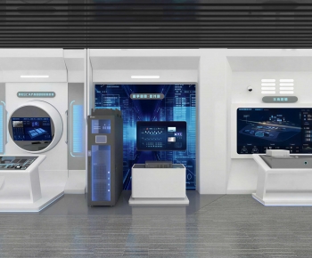 Modern Exhibition Hall-ID:180264956