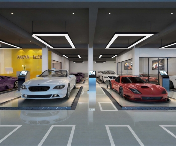 Modern Exhibition Hall-ID:901335001