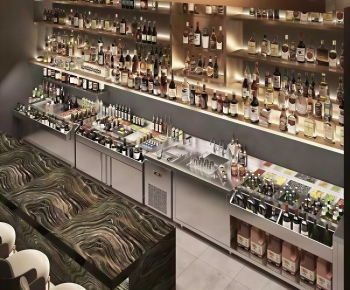 Modern Counter Bar-ID:341355096