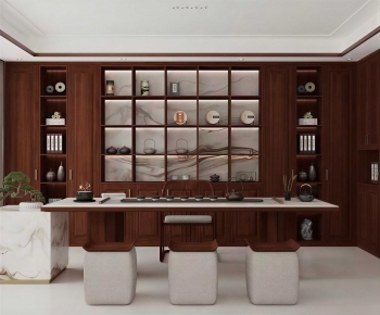 New Chinese Style Tea House-ID:669842963