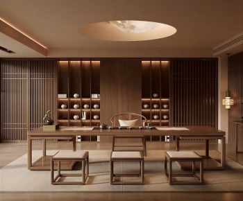 New Chinese Style Tea House-ID:398952962