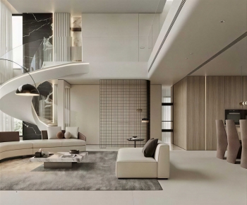 Modern A Living Room-ID:984911924