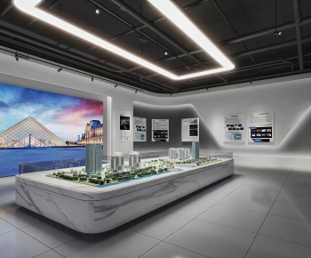 Modern Exhibition Hall-ID:927354106