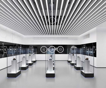 Modern Exhibition Hall-ID:309320934